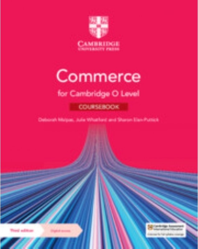 NEW CAMBRIDGE O LEVEL COMMERCE COURSEBOOK WITH DIGITAL ACCESS 3RD ED ...