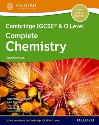 NEW CAMBRIDGE IGCSE AND O LEVEL COMPLETE CHEMISTRY: STUDENT BOOK (4ED) - 9781382005852