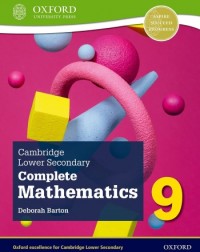 NEW CAMBRIDGE LOWER SECONDARY COMPLETE MATHEMATICS 9: STUDENT BOOK (2ED) - 9781382018883