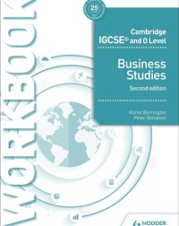 CAMBRIDGE IGCSE AND O LEVEL BUSINESS STUDIES WORKBOOK 2ED  - 9781510421257