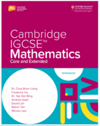 Cambridge IGCSE Core and Extended Mathematics (0580) Workbook + eBook (2 years) - 9789814913072