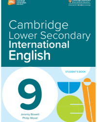 MCE CAIE LOWER SECONDARY ENGLISH INTERNATIONAL STUDENT BOOK STAGE 9 (WITH E-BOOK BUNDLE) - 9789815209266