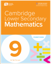 Cambridge Lower Secondary Mathematics Grade 9 - Student's Book (eBook Bundle for 1 year) - 9789815090413 Cambridge Lower Secondary Mathematics Grade 9 - Student's Book (eBook Bundle for 1 year) - 9789815090413