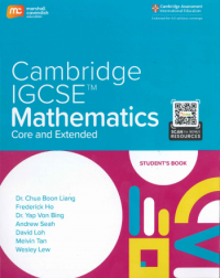 CAMBRIDGE IGCSE CORE AND EXTENDED MATHEMATICS (0580) STUDENT'S BOOK (ENHANCED EBOOK BUNDLE + CEREBY (ADOPTION BONUS) FOR 2 YEARS) - 9789815108569