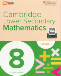 CAMBRIDGE LOWER SECONDARY MATHEMATICS GRADE 8 WORKBOOK + EBOOK (1Y) - 9789815108743